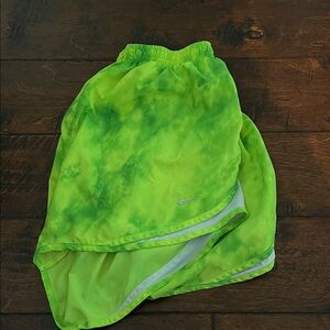 Nike Lime Green Sports Shorts